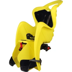 BELLELLI Fahrradsitz Mr Fox Rack Mount Yellow HI VIZ