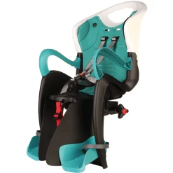 BELLELLI Fahrradsitz Tiger Rack Mount White / Turquoise