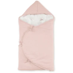 BEMINI Baby Nest Ausgekleidet Pady Tetra Jersey + Teddy Blush
