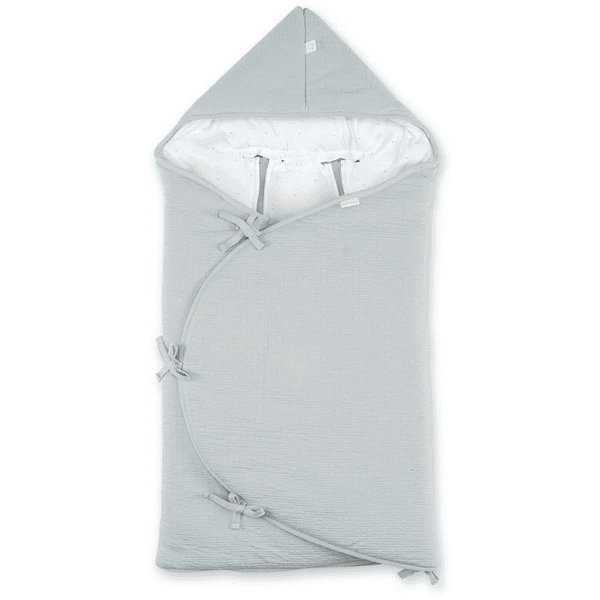 BEMINI Baby Nest Ausgekleidet Pady Tetra Jersey+jersey Grizou