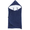 BEMINI Baby Nest Ausgekleidet Pady Velvet + Jersey Navy