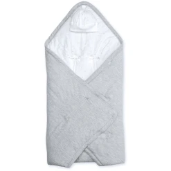BEMINI Wickeldecke Pady Jersey + Jersey Mix Grey