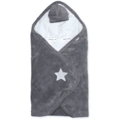 BEMINI Wickeldecke Pady Softy + Jersey Little Stars Print Pingu