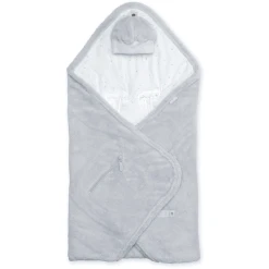 BEMINI Wickeldecke Pady Softy + Jersey Little Stars Print Plum