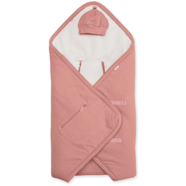 BEMINI Wickeldecke Pady Tetra Jersey + Teddy Bambi