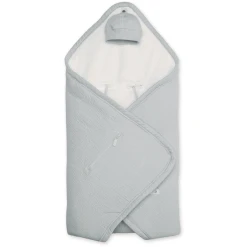 BEMINI Wickeldecke Pady Tetra Jersey + Teddy Grizou