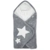 BEMINI Wickeldecke Softy + Softy Little Stars Print Grizou