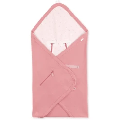 BEMINI Wickeldecke Waffle Bio + Jersey Blossom