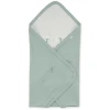 BEMINI Wickeldecke Waffle Bio + Jersey Lunar