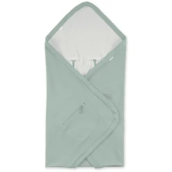BEMINI Wickeldecke Waffle Bio + Jersey Lunar