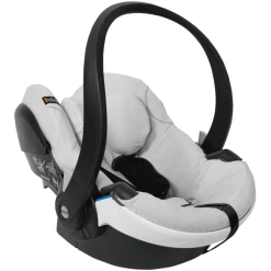 BeSafe Autokindersitzbezug Aus Bambus Für IZi Go X1 / IZi Go Modular Glacier Grey - Grau