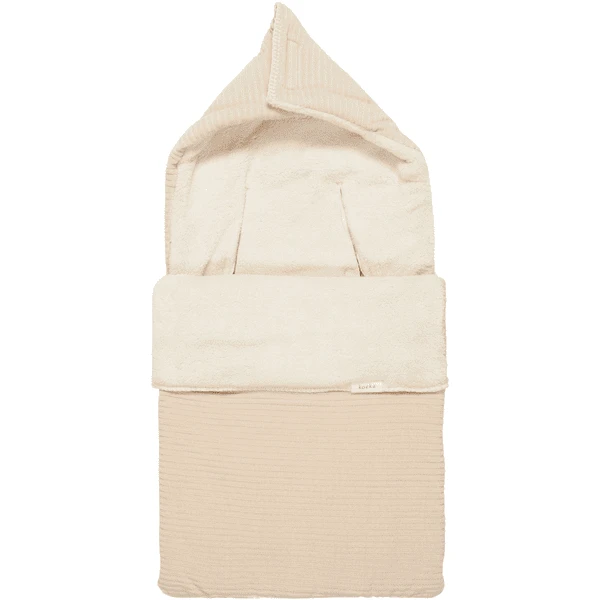 Koeka Fußsack 0+ 3/5 Punkte Plüsch Vik Sand