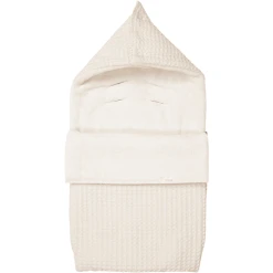 Koeka Fußsack 0+ 3 Punkte Plüsch Oslo Naturel/kiesel