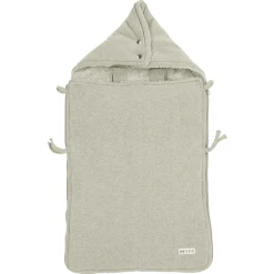 MEYCO Fußsack Mini Knit Basic Sand Melange 40x82 Cm