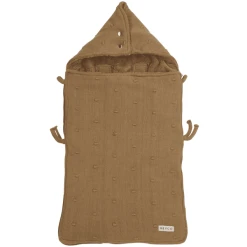 MEYCO Fußsack Mini Knots Toffee 40x82 Cm