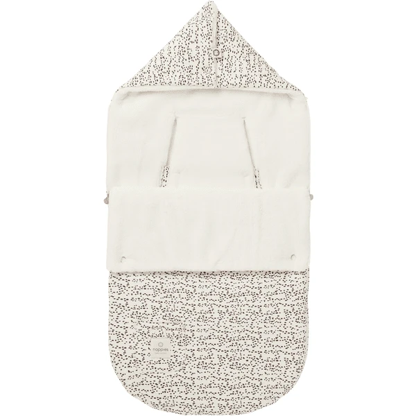 Noppies Autositz Fußsack Fancy Dot Foodmuff Jet Stream