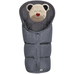 Odenwälder Fußsäckchen Mucki Fashion Modern Blizzard Graphite