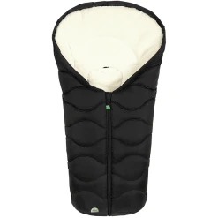 Odenwälder Fußsäckchen Oskar Wave Schwarz